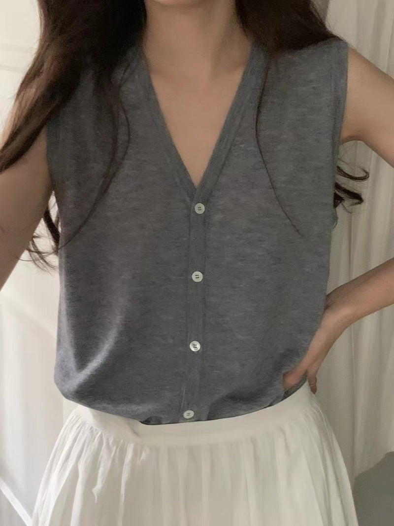[sale] Blend knit vest