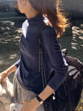 Merino wool pola tee