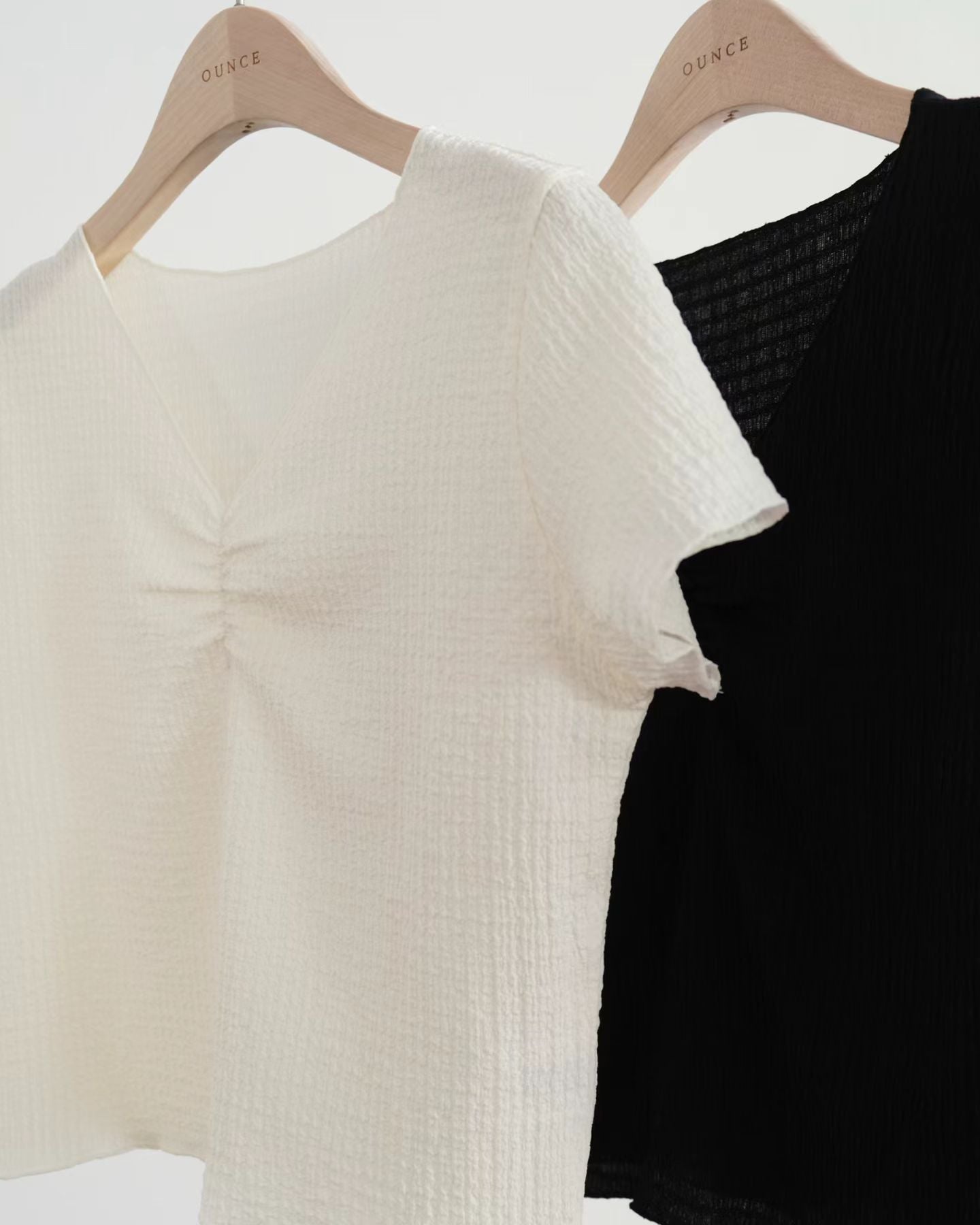 Elle shirring tee