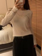 Scoop layered tee