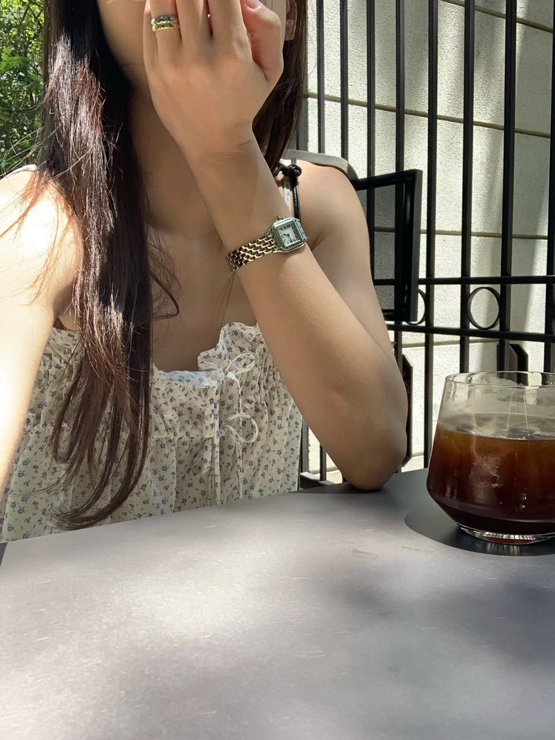 [Instock] Flower ribbon blouse (ivory)