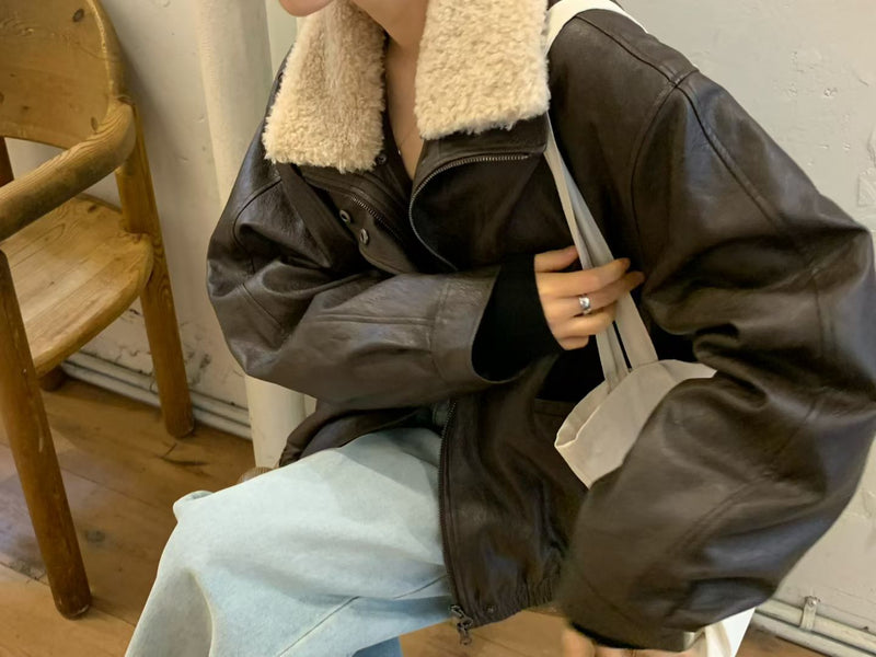 Chloe leather jumper