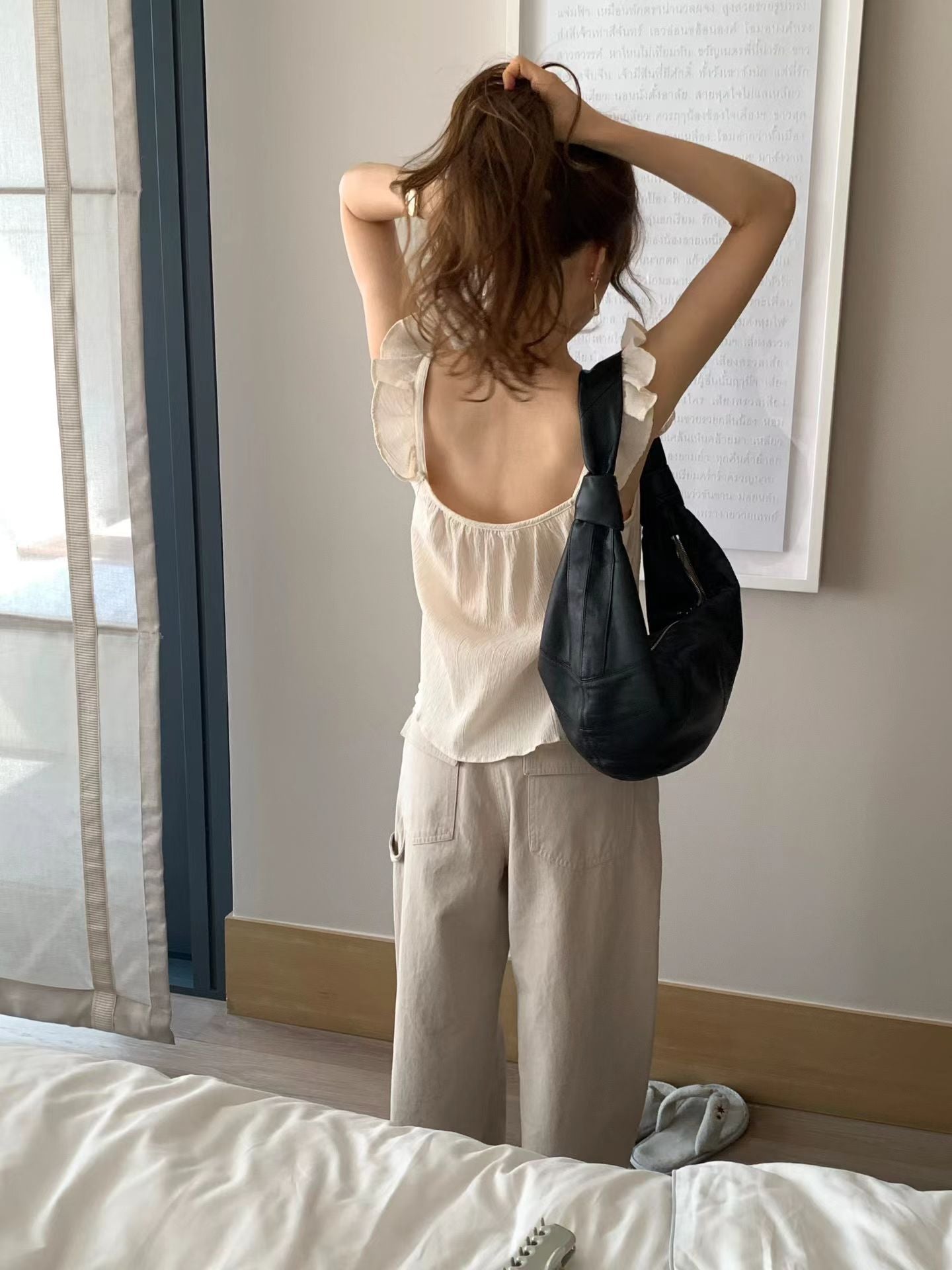 Annie frill blouse
