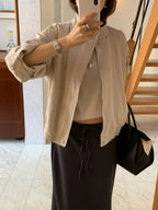 Mia half knit