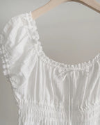 Ribbon smoke blouse