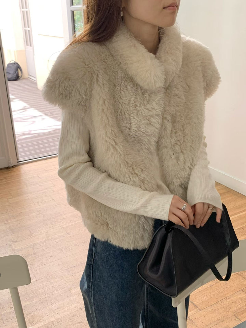 Rouve half fur jacket