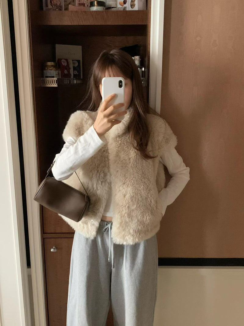 Rouve half fur jacket