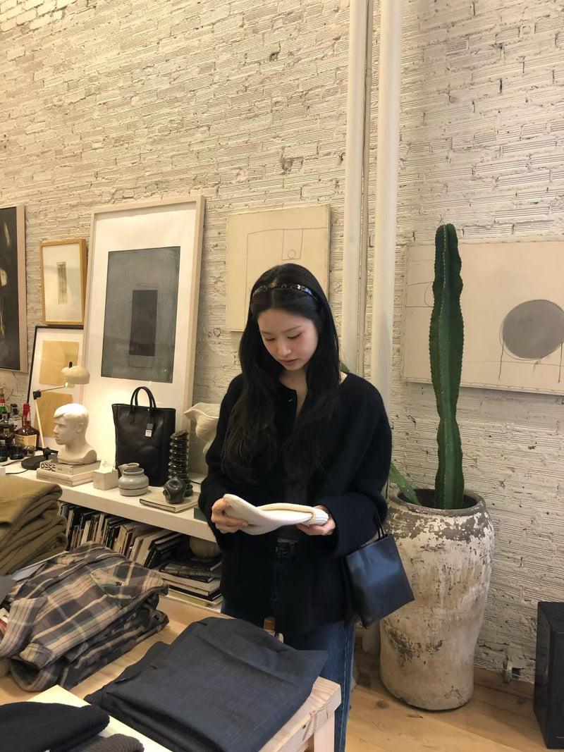 Handmade jane suri alpaca jacket