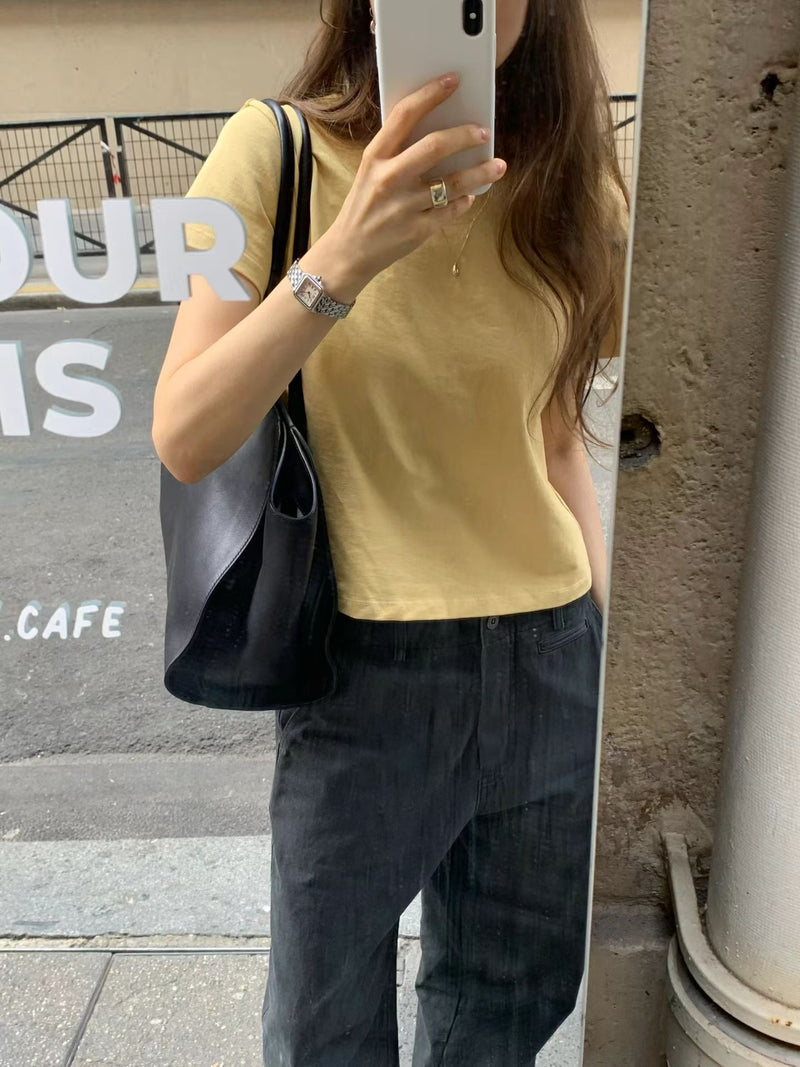 Dover crop tee