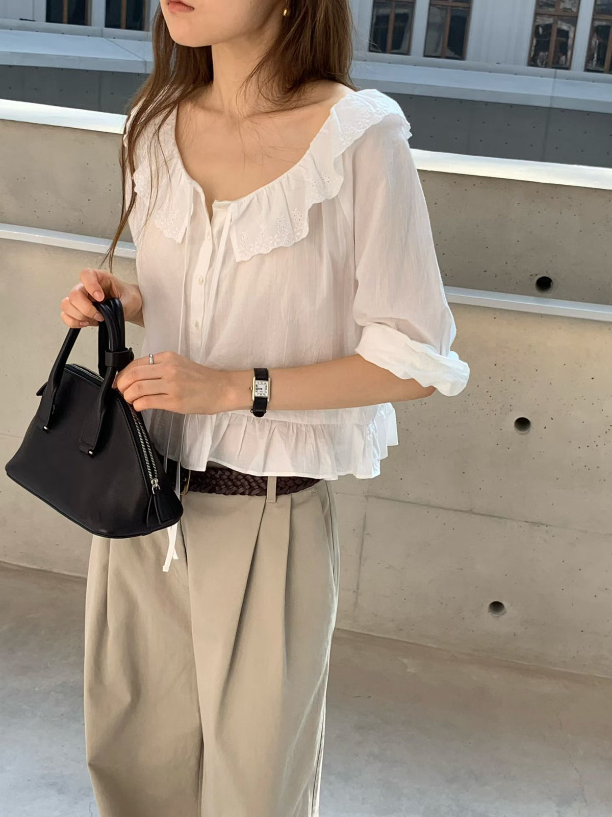 Braided Twisted Belt