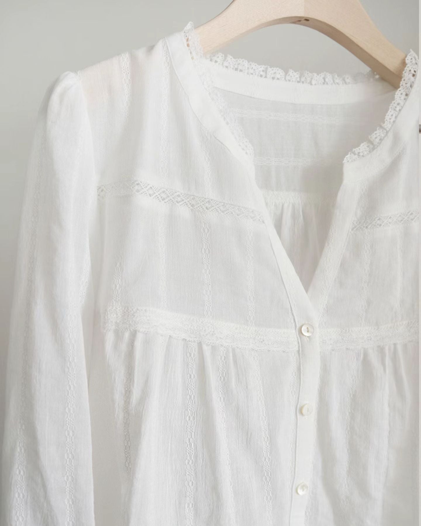 Harper lace blouse