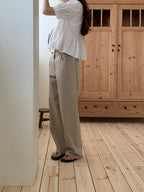 [Instock] Core washing pants (beige/M)