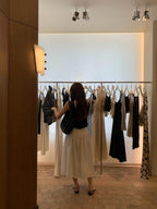 Ballet shirring skirt