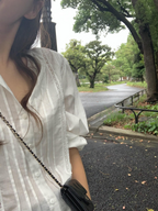 [sale] lace pintuck blouse