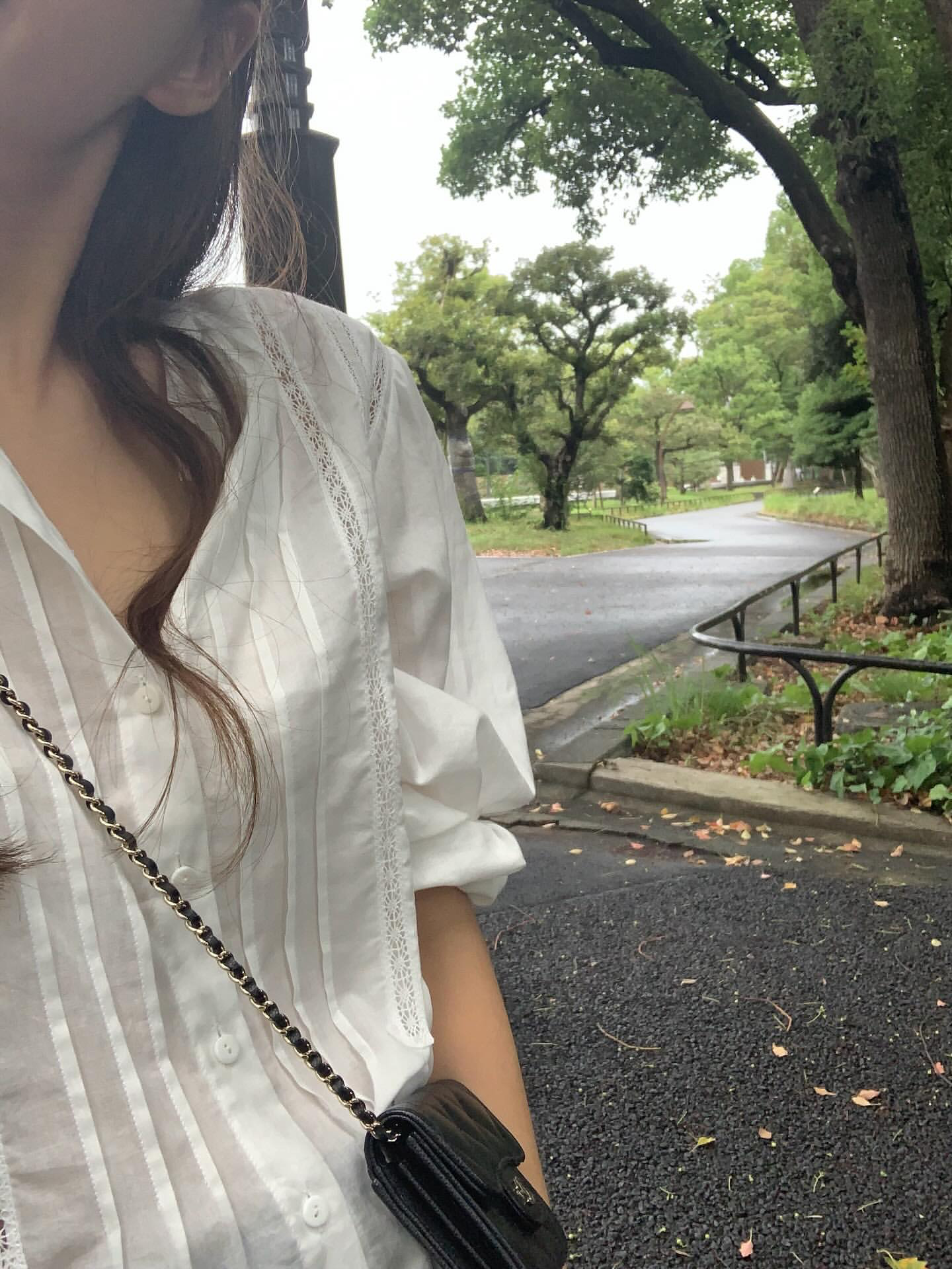 [sale] lace pintuck blouse