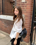 [sale] lace pintuck blouse