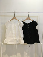 Roman lace blouse