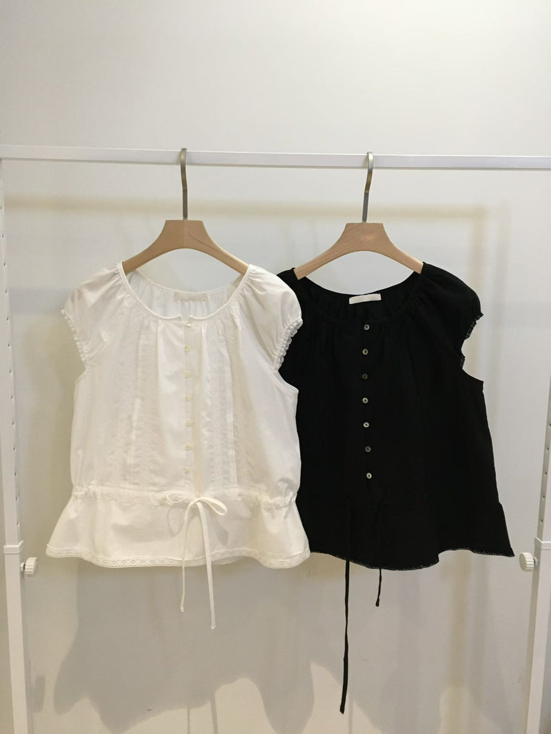 Roman lace blouse