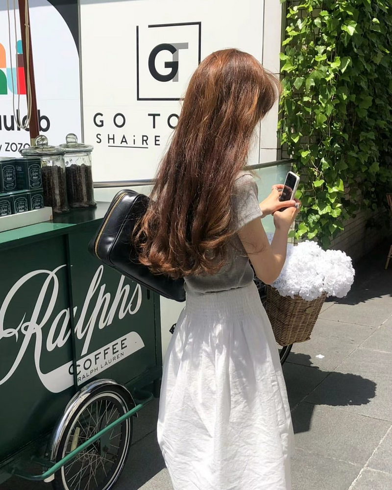 [sale] midi flare skirt