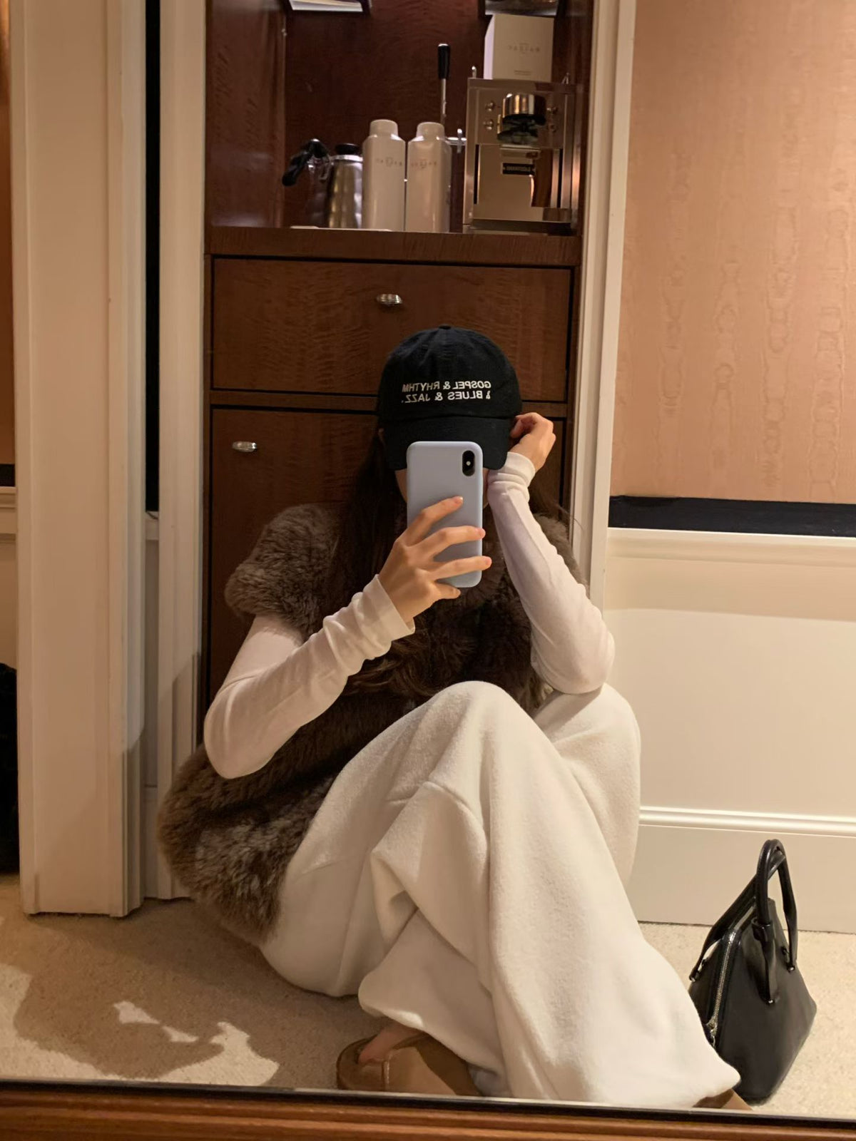 Rouve half fur jacket