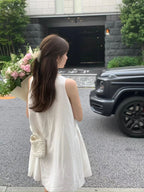 Baby pintuck flare onepiece