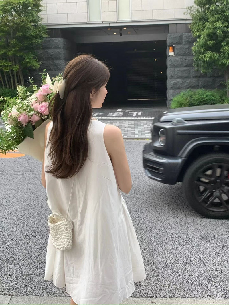 Baby pintuck flare onepiece