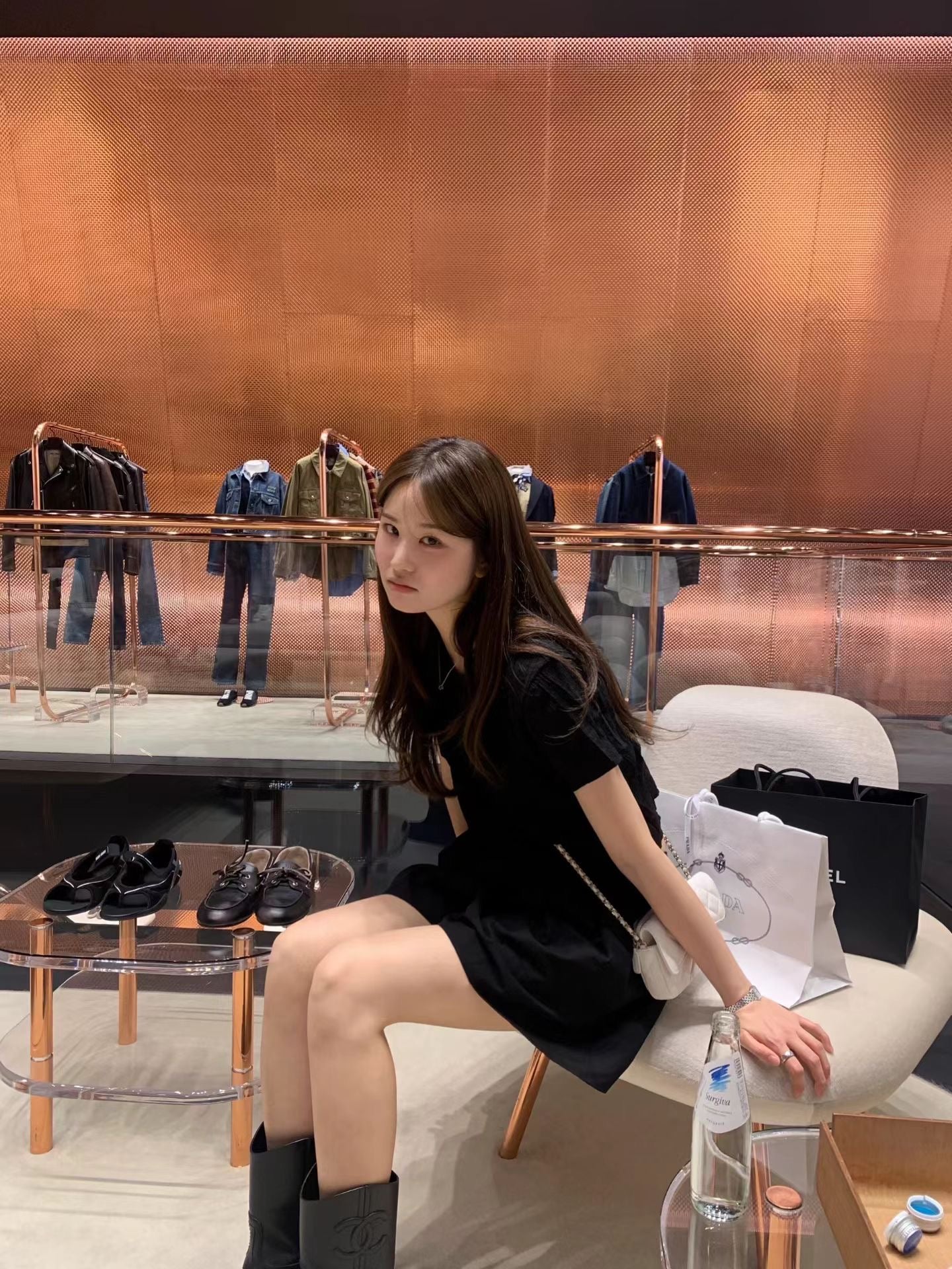 Chloe half tee