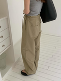 [sale] Pocket washing pants (khaki beige)