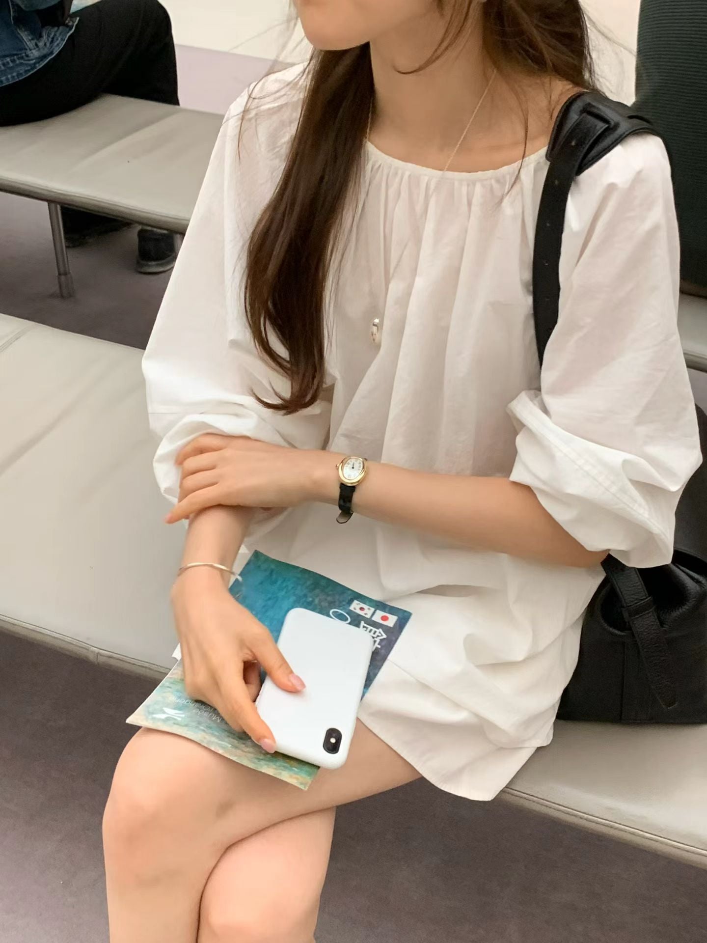Mare ribbon blouse