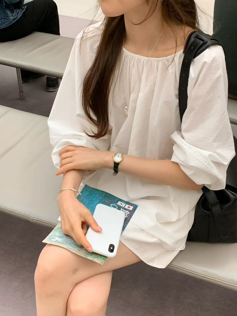 Mare ribbon blouse