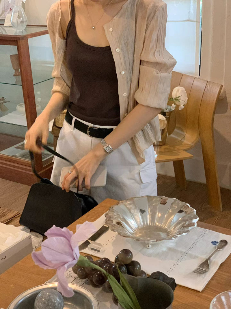 Clean sleeveless
