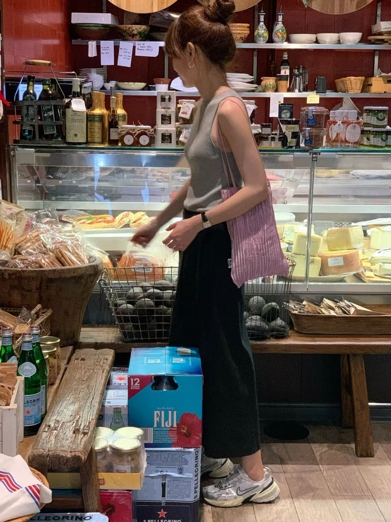Low knit sleeveless