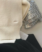 [sample] Silver metal bag
