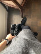 [sale] wool half onepiece (charcoal)