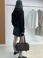 Bow shoulder bag
