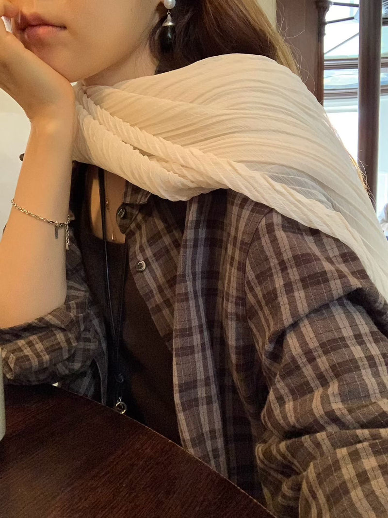 Pleats muffler