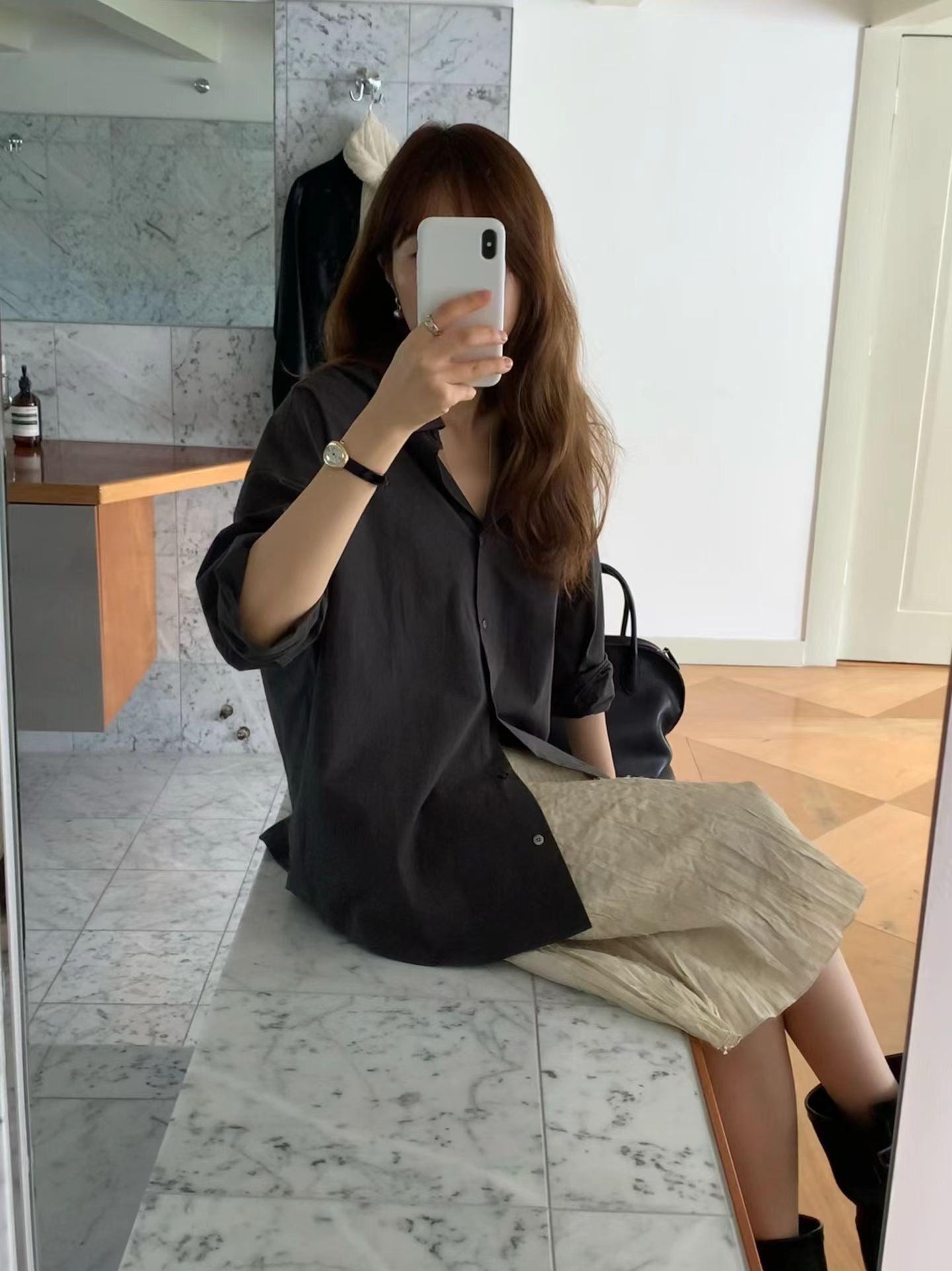 Washed shirt