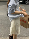 [In stock] Second pleats skirt
