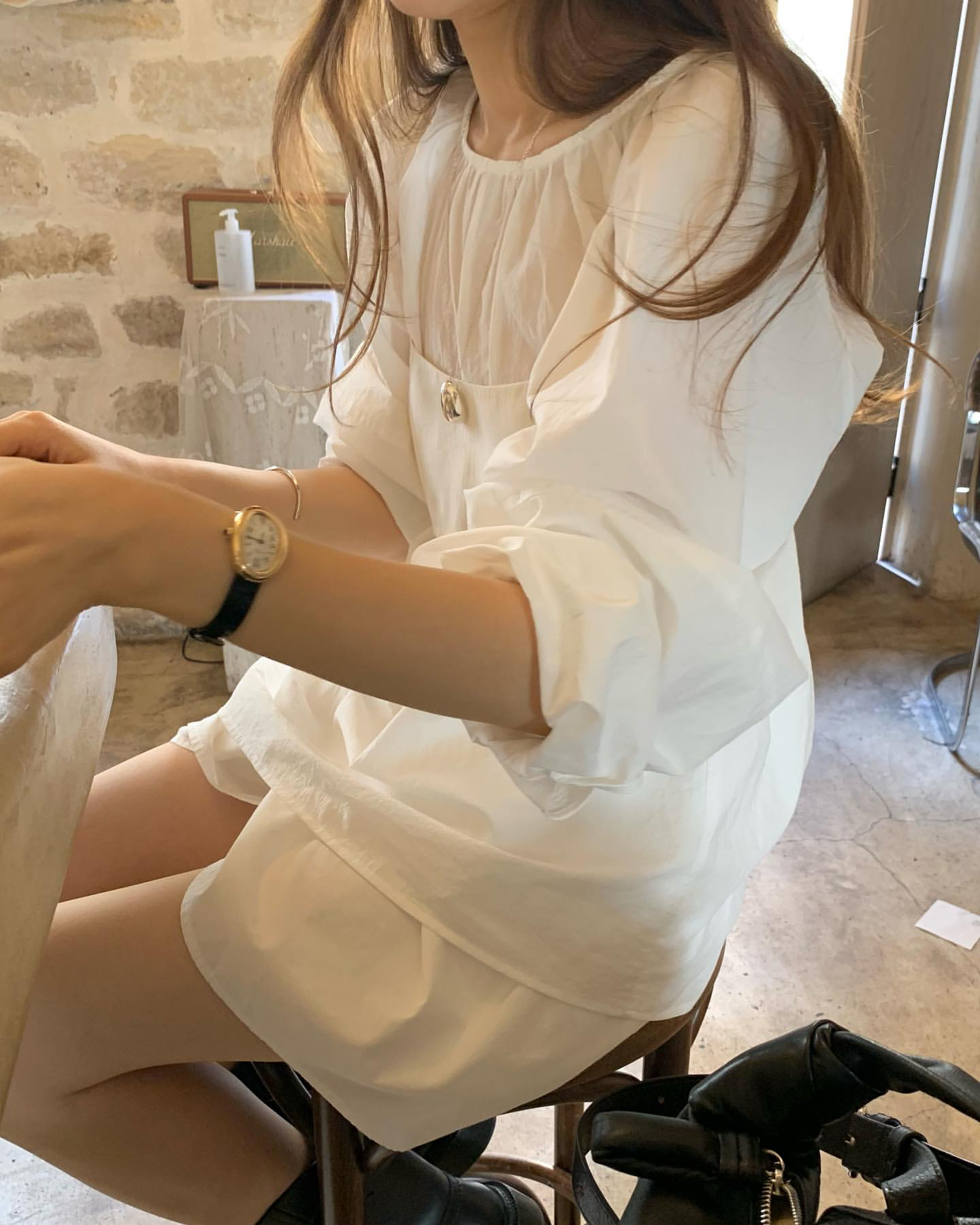 [sale] Mare ribbon blouse