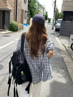 Summer check shirt