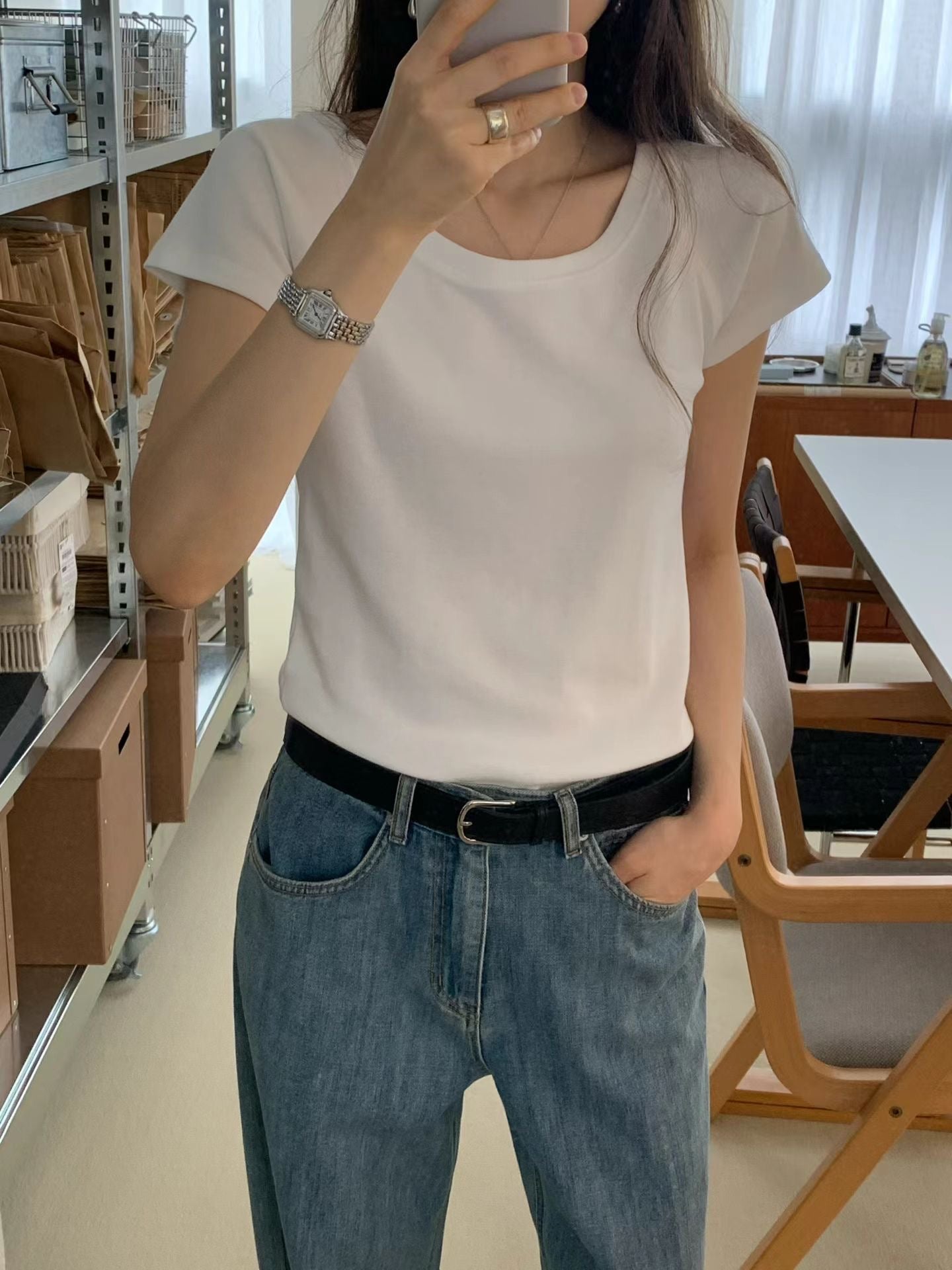 bony half tee