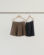 Mini flare skirt