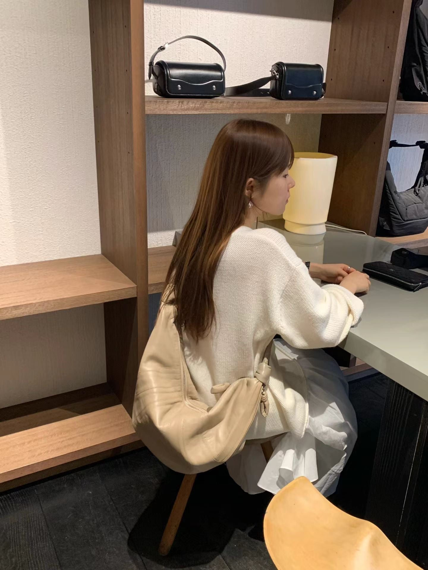 [In stock] Noa wide knit / ivory