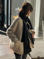 Handmade jane suri alpaca jacket