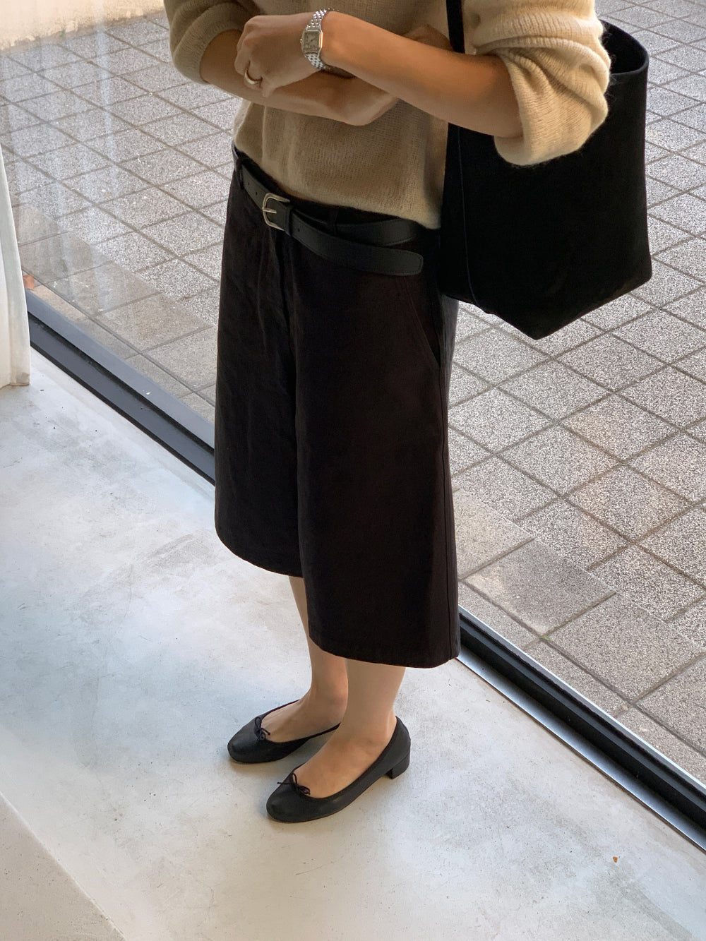 Row mohair hacch knit