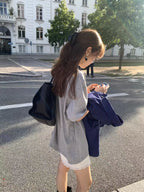 Stitch boxy tee