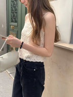 Wave lace blouse