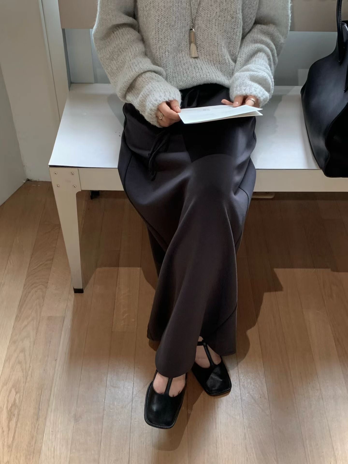 Ray string skirt