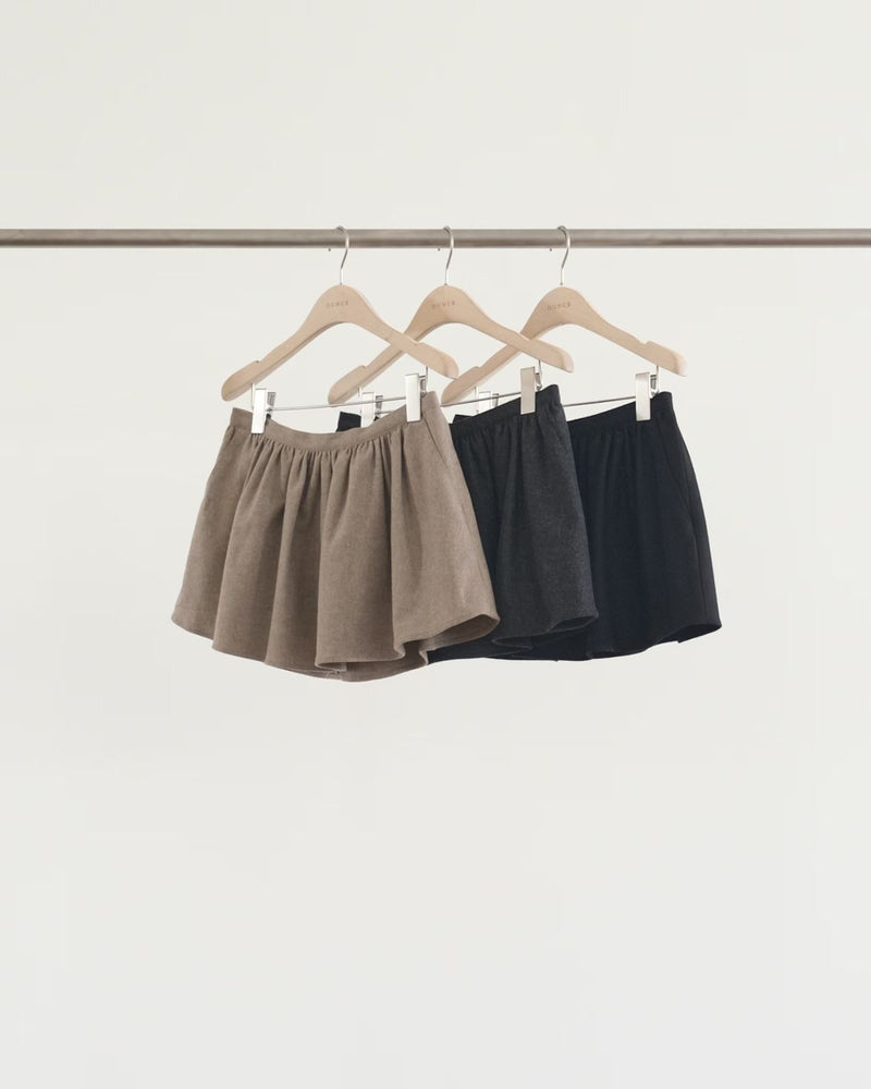 Maren wool mini skirt