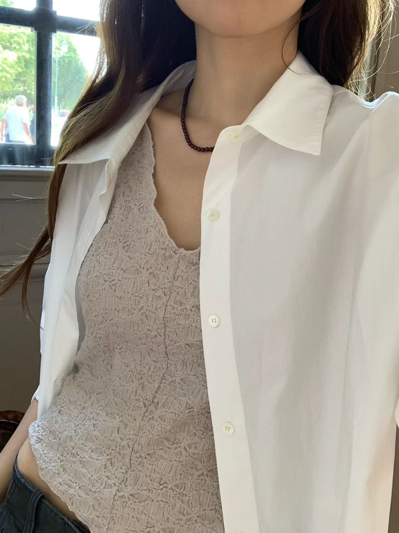 V lace sleeveless